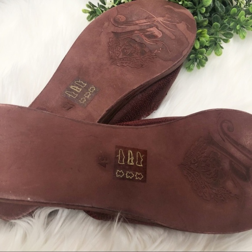 NEW Free People Raspberry Daybird Mini Wedge - Picture 2 of 6